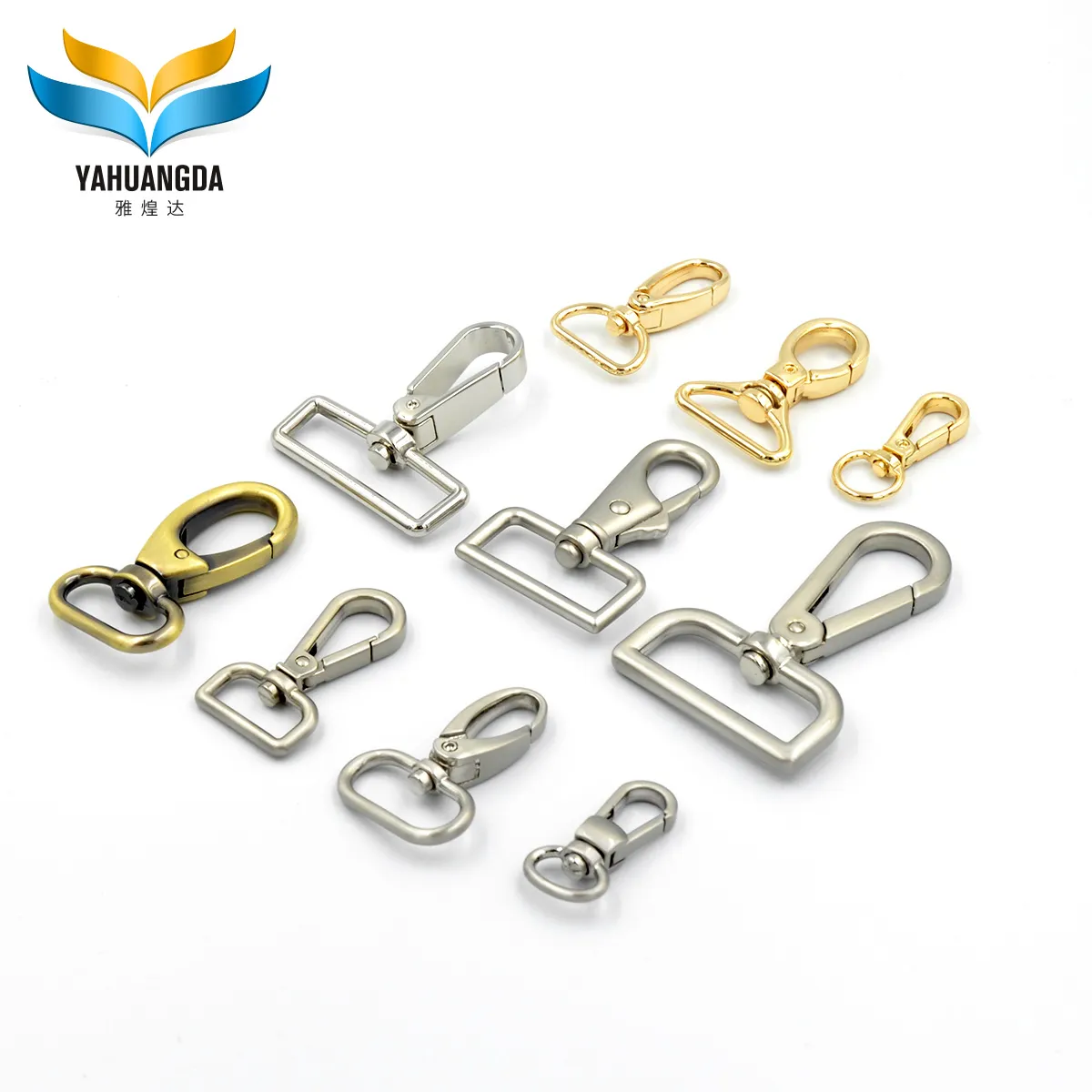 Y3355 Metal Snap Hook for Bag Straps Y3355 组合图1