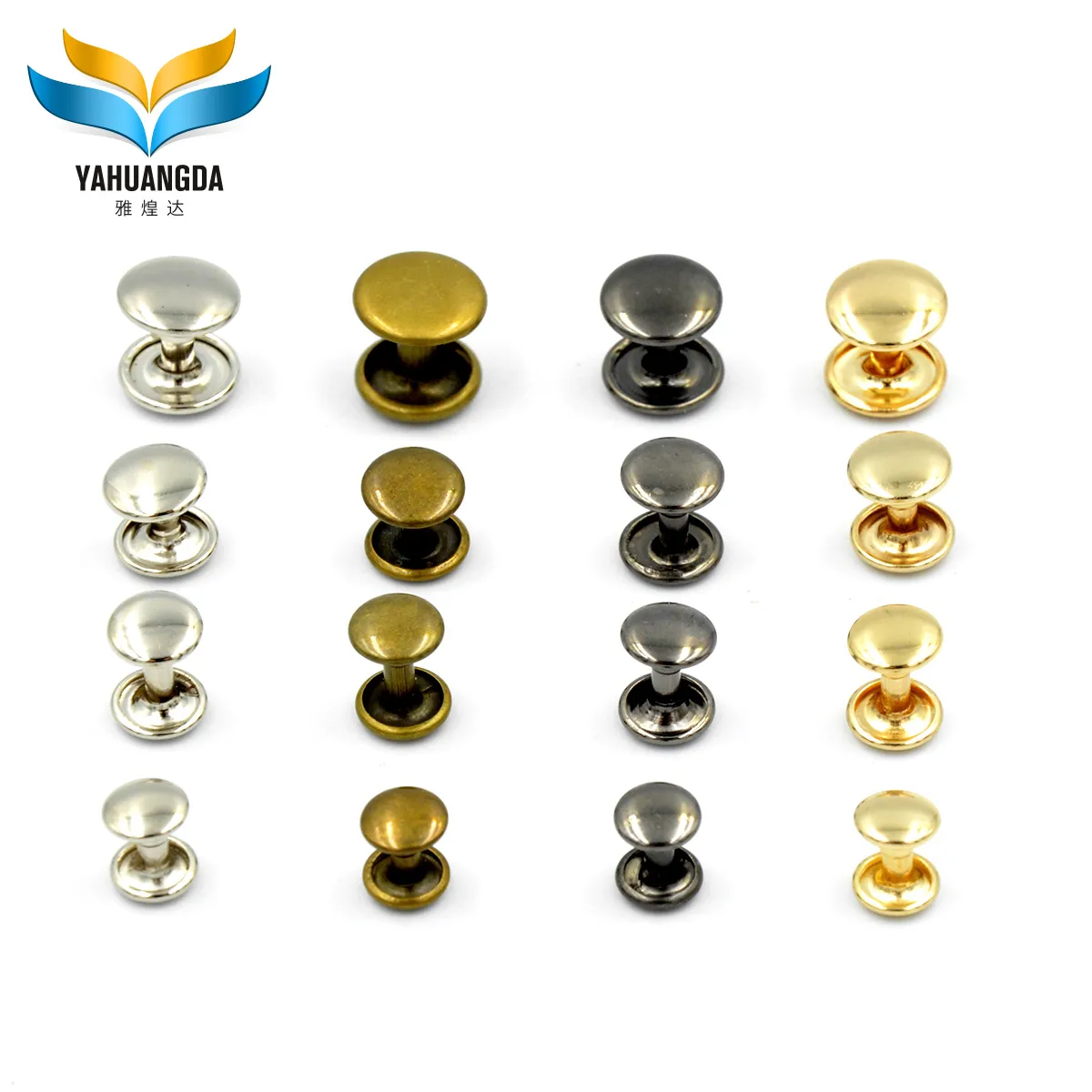 5mm-15mm Double Cap Rivets RIVET-5-15 双面撞钉主图