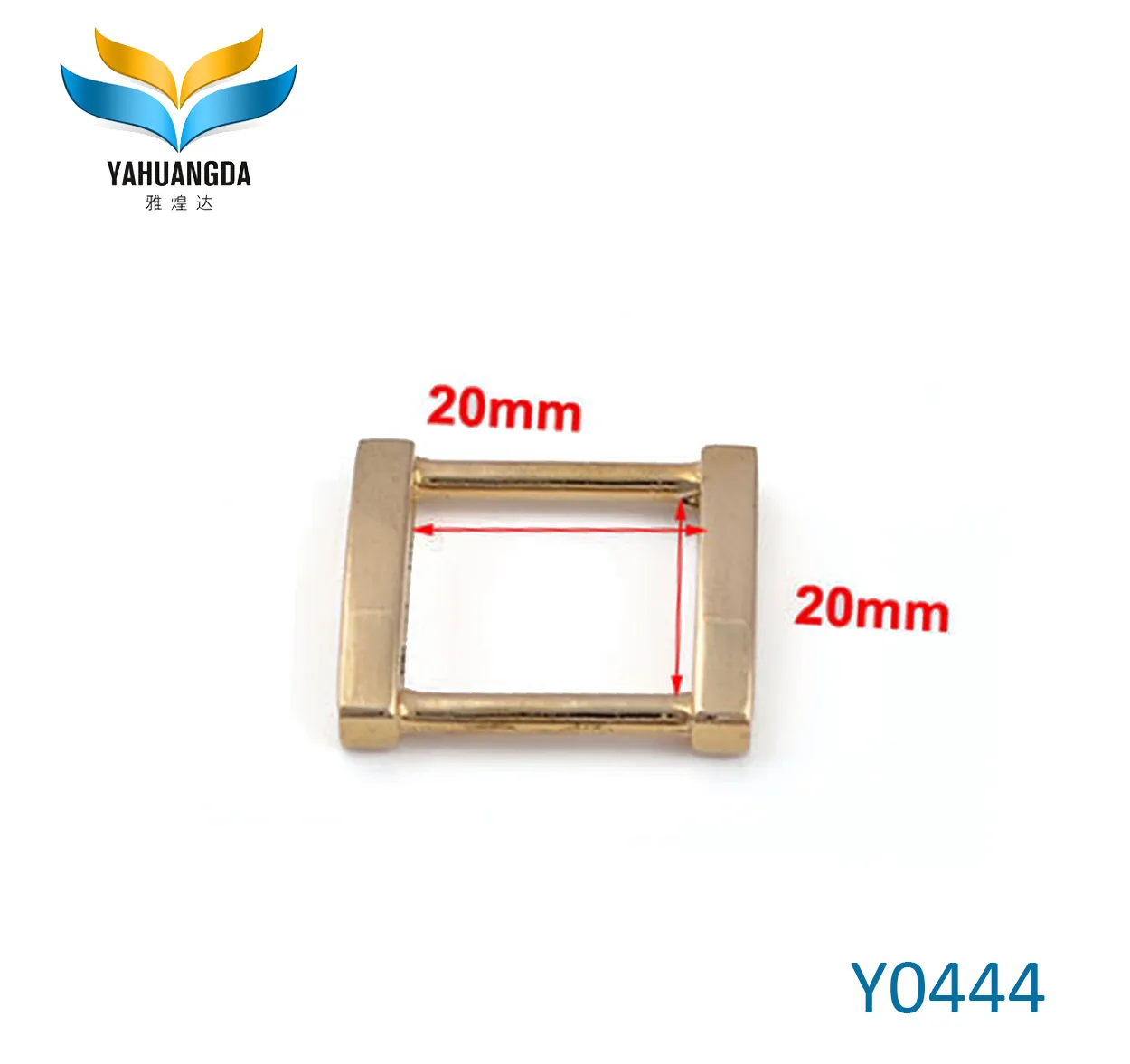 Y0444 Metal Square Buckle Y0444 Y0444-4