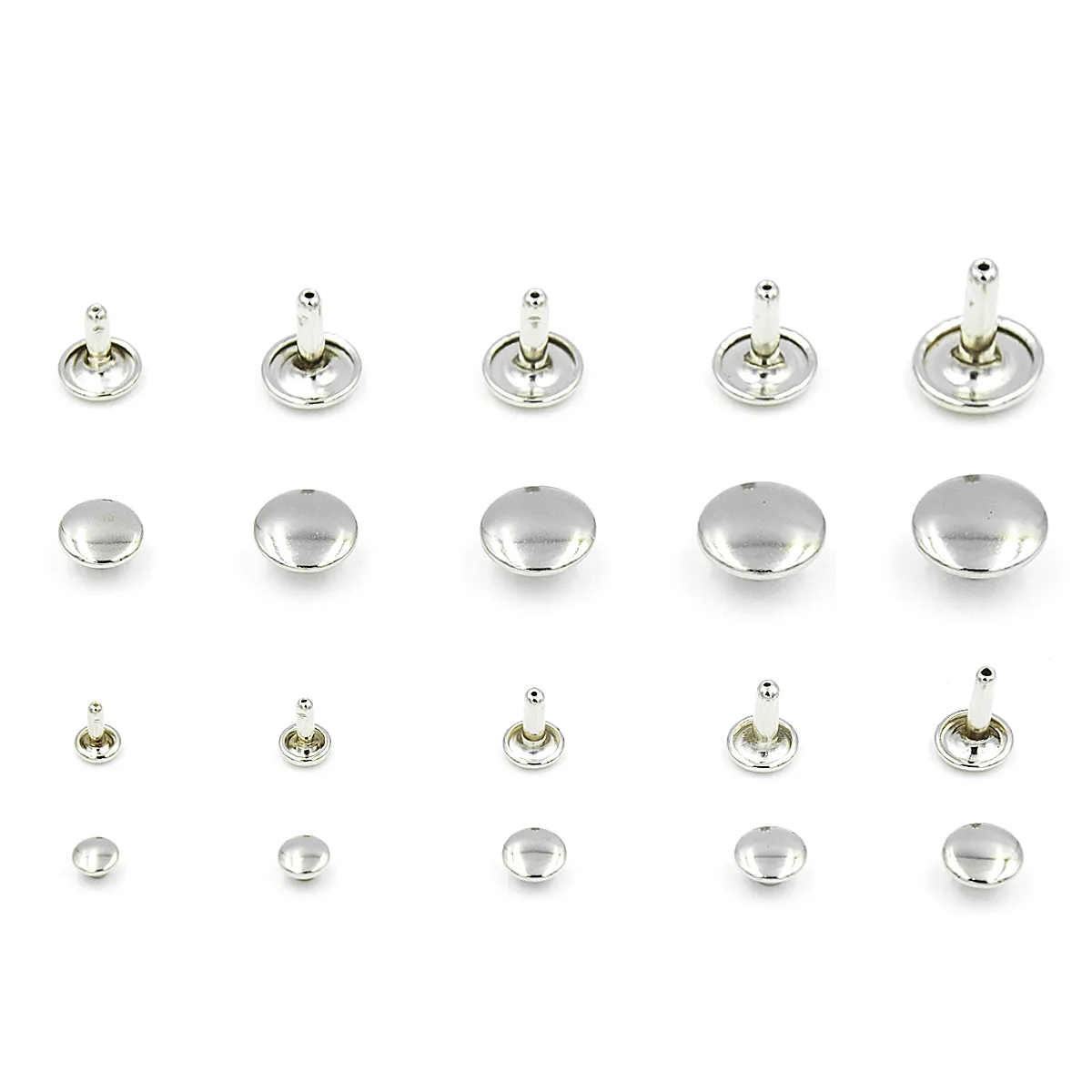 5mm-15mm Double Cap Rivets RIVET-5-15 已处理大小